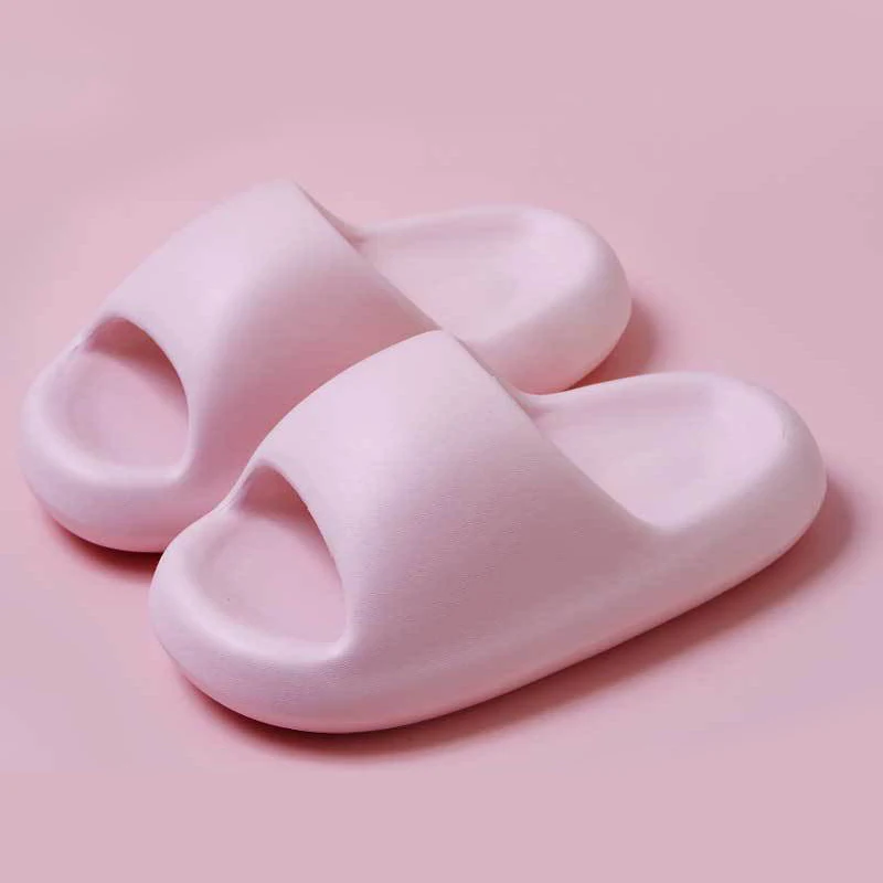 Wholesale Bread Comfort Slippers Eva Thick Sole  Shoes Slippers Beach Slippers for Women