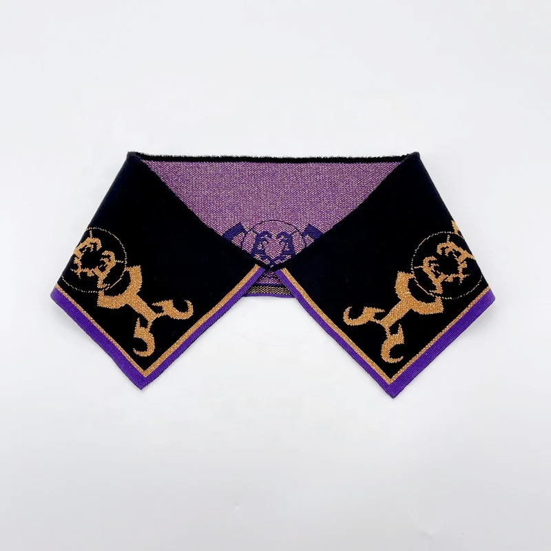 Sesame jacquard Rib Knit Cuff New Design Rib collar and ribbing cuff