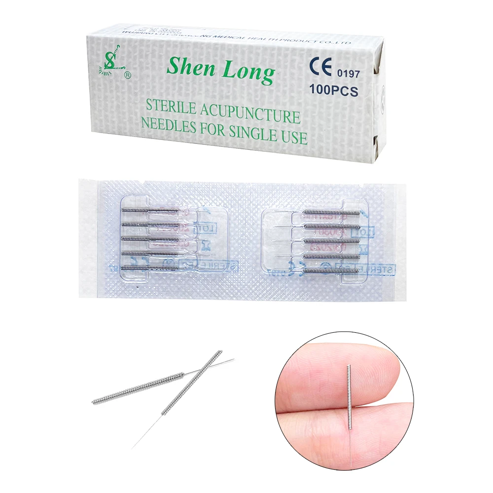 High Quality Shenlong Brand Stainless Steel Hand(Sujok) Needles Disposable Sterile Acupuncture Needles