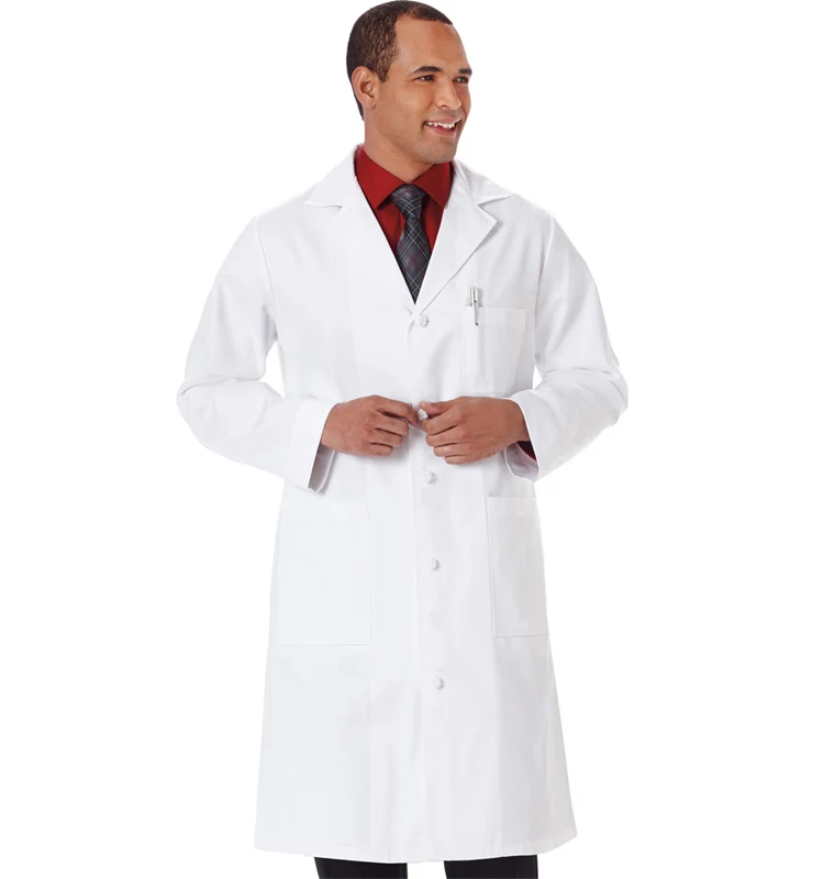 Hospital Uniform Factory Wholesale For Doctors Medical White Jacket White Lab Coat Smock