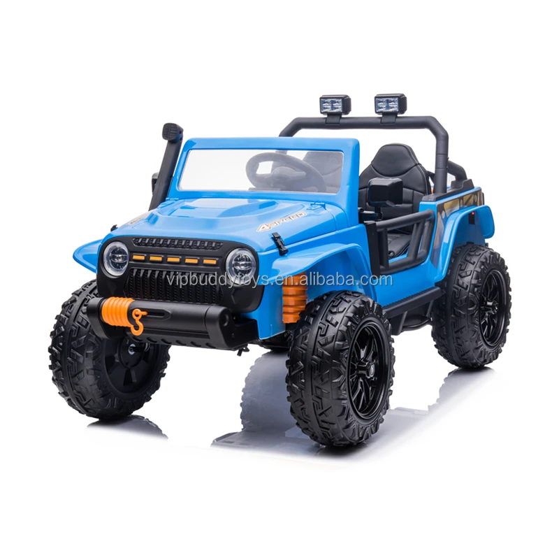 VIP BUDDY Parent Seat Child Electric Bike 24V Four Wheels Drive Scooters Toy Car Parent-child Electric Car Kids Ride on Car