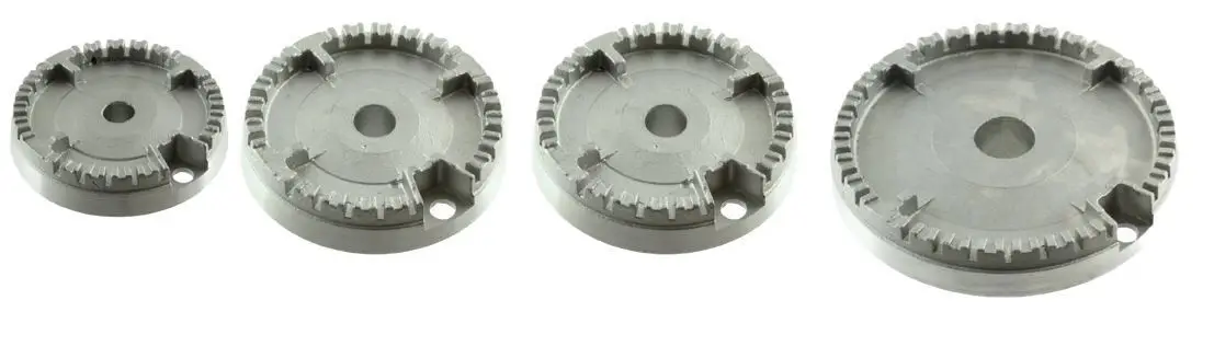 Gas Stove Burner Covers Cooker Hat Set Oven Gas Stoves Hob Burner Crown Flame Cover for Kitchen  Metal Stove Burner Cover(3