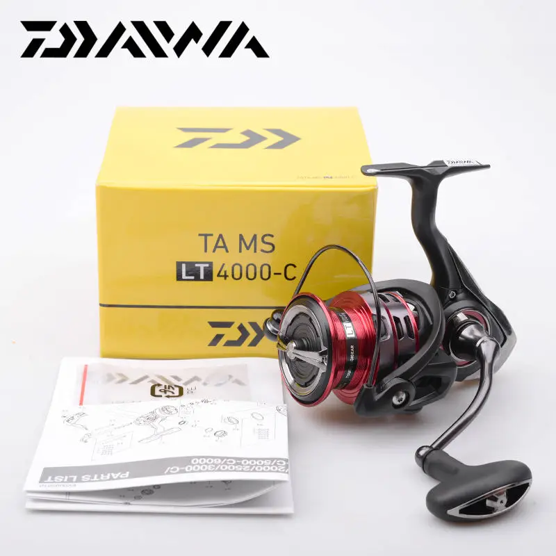 DAIWA TA MS LT Fishing Spinning Reels 1000/2000/2500/3000-C/4000-C/5000-C/6000 Gear Ratio 5.1:1/5.2:1/5.3:1 6+1BB Fishing Wheel