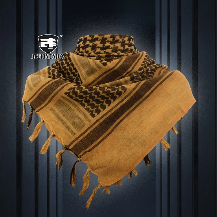 Tactical Yemeni Shemagh Keffiyeh Arab Palestine hijab Scarf for Men - Cotton Desert Tactical Headgear Saudi Shemagh Pakistan