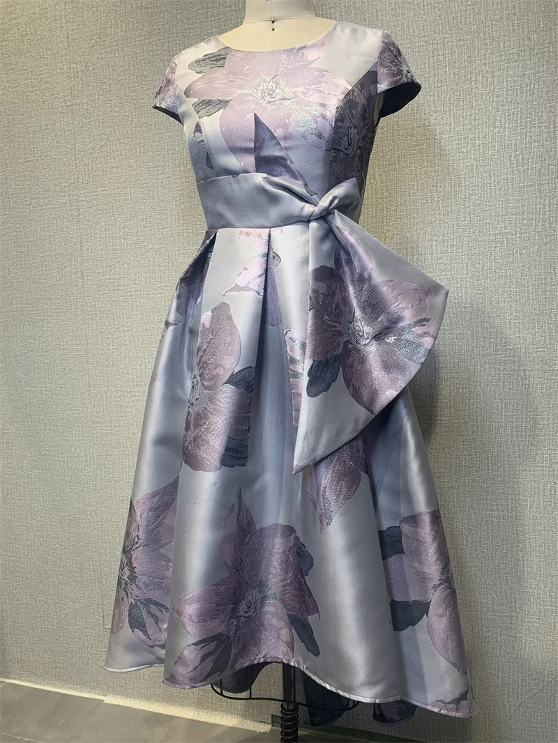 Low price womens plus size formal evening dress european lilac maxi evening dresses for muslim evening  short dresses