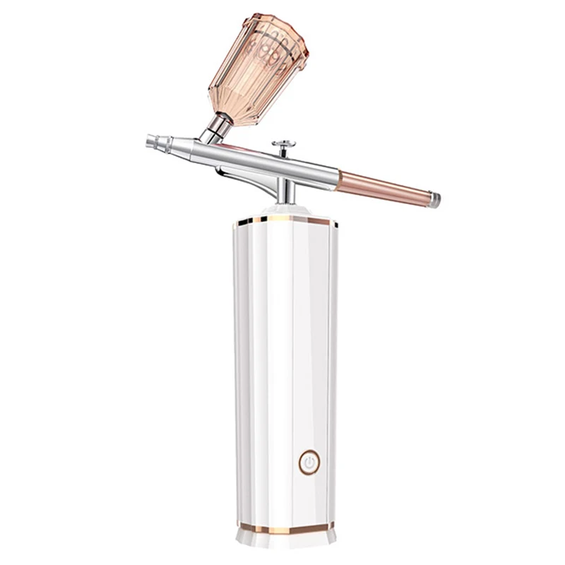 Water Oxygen Injection Meter Portable High Pressure Oxygen Injection Home Use Beauty Instrument for Hydration Moisturizing