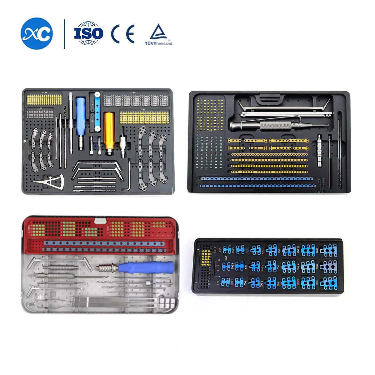 Veterinary Orthopedic Instruments Trauma Kit ALPS 2.4mm TPLO Bone Locking Screw & Plate, TTA Instrument Set For Animal Surgery