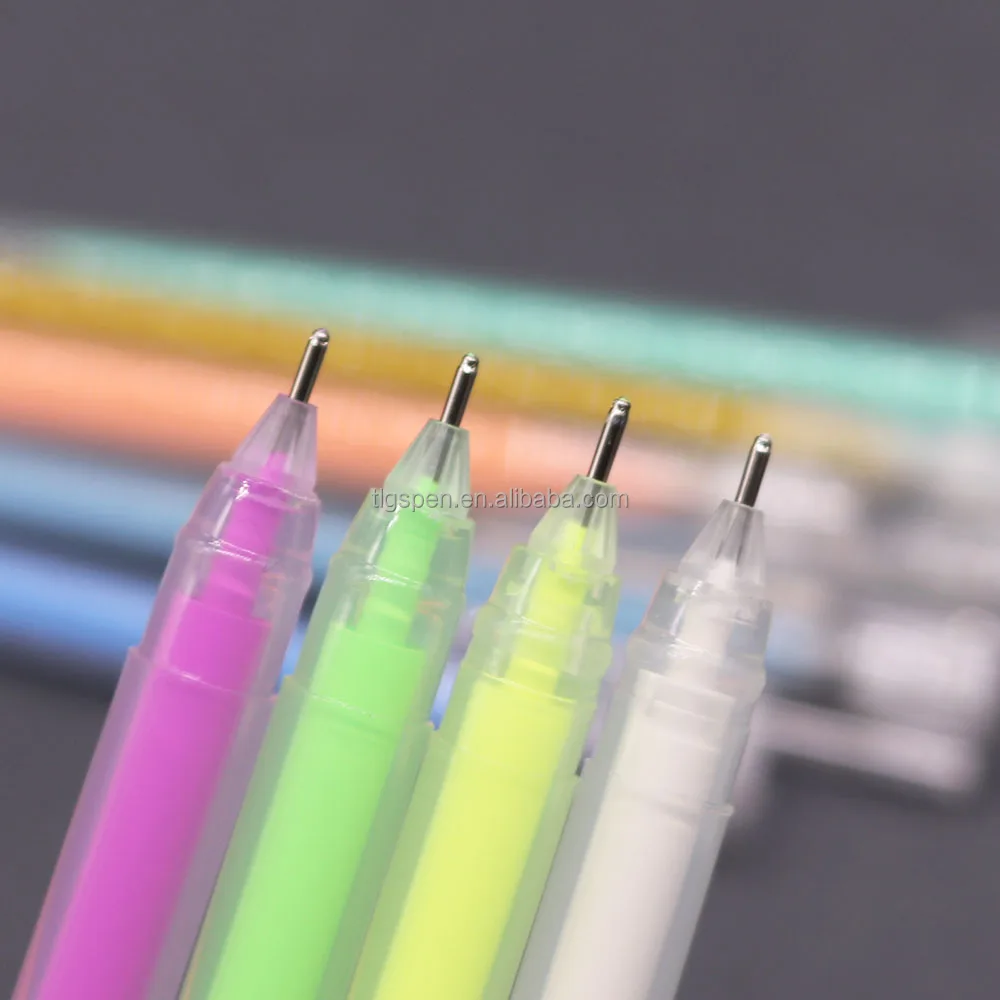 Hot Sale Good Quality Office Stationary 0.5 mm 12 Colors Gel Ink Pen Set Markers Pen Hand account Painting Stationery Gel Pen