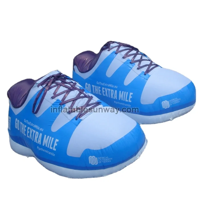 Hot sale giant inflatable shoe, inflatable sneaker, inflatable running shoes for advertising
