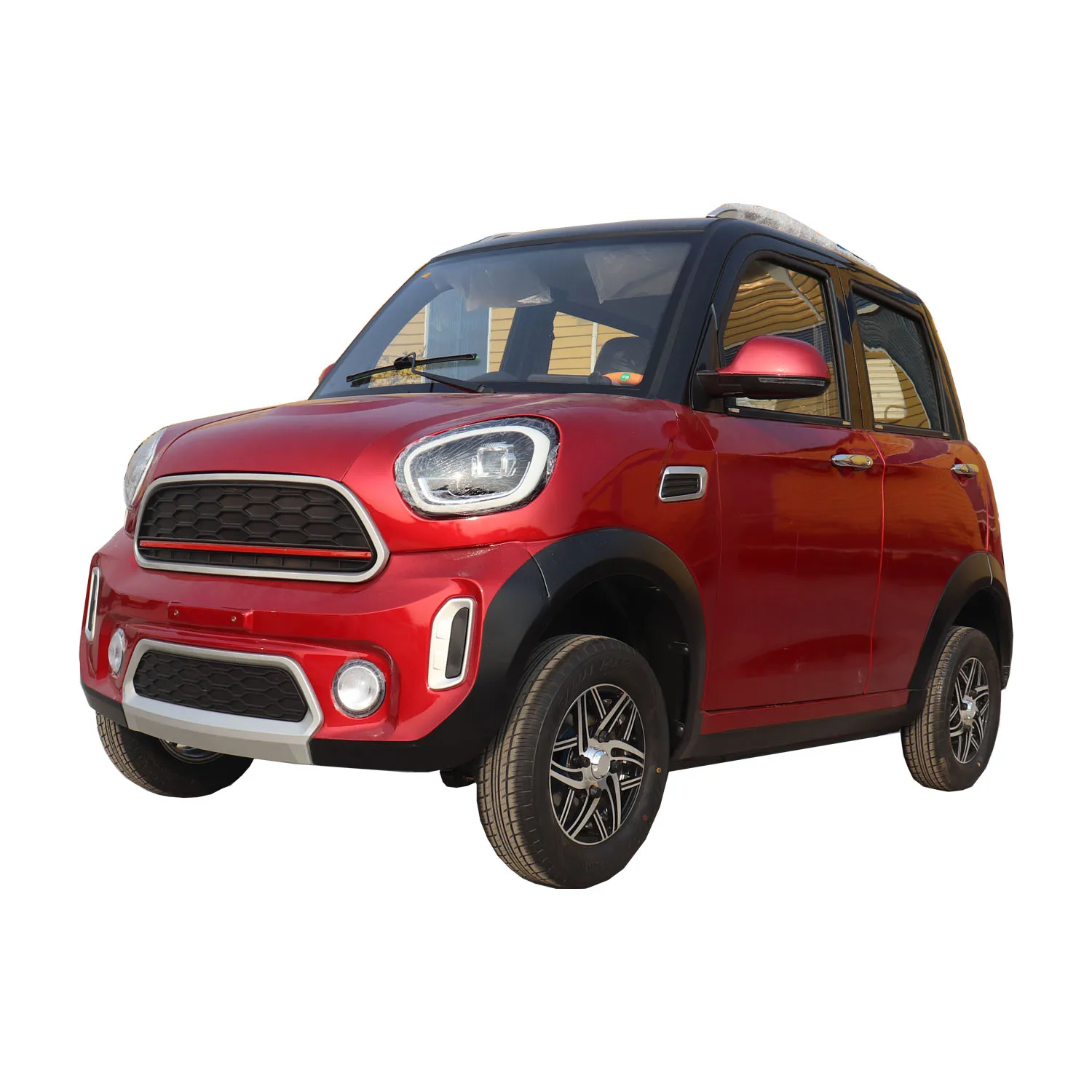 KEYU custom sells four-seater right-hand drive chinese mini ev car electric for cheap