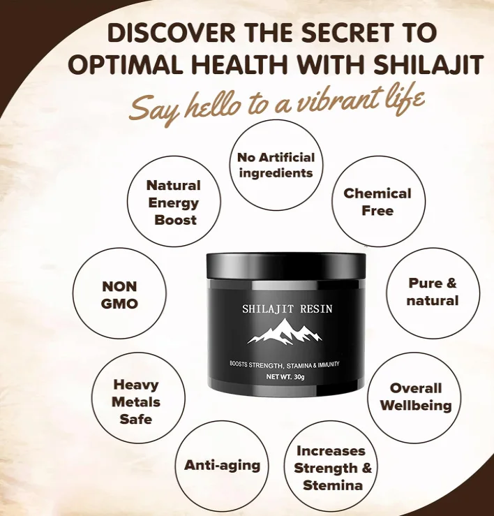 Хималайская Смола Shilajit оригинальная сибирская добавка гель для поддержки метаболизма и иммунной системы смола