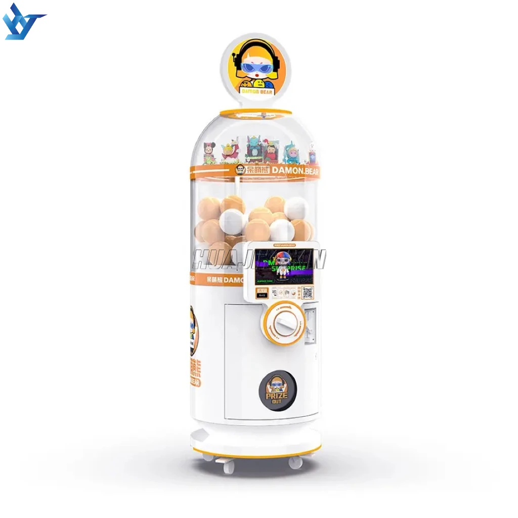 Coin Operated Capsule Kids Play Toy Custom Capsule Gashapon Gift Machine Capsule Gashapon Vending Machine