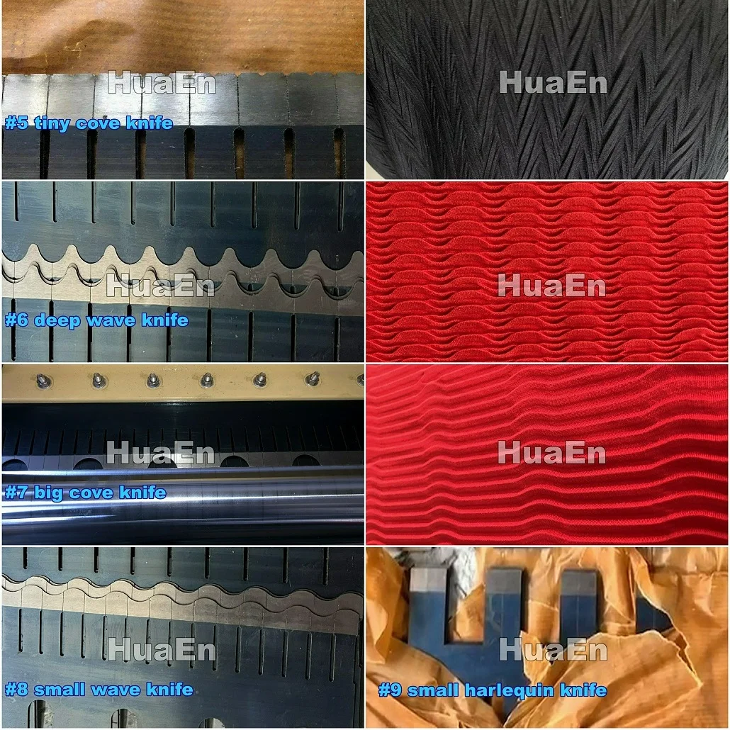 Промышленная плиссировочная машина HuaEn ZJ-217 для одежды