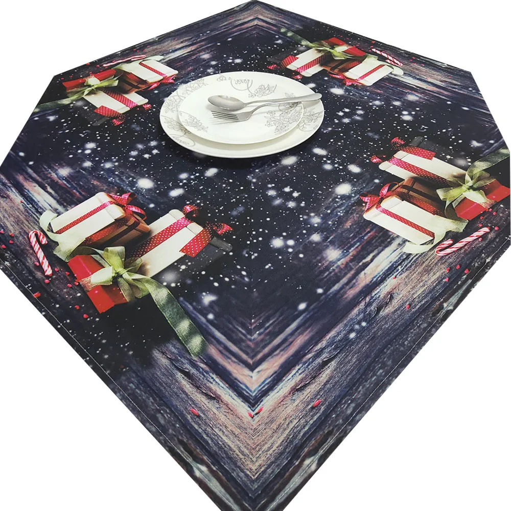 Merry Christmas dinner table decoration tablecloth doily