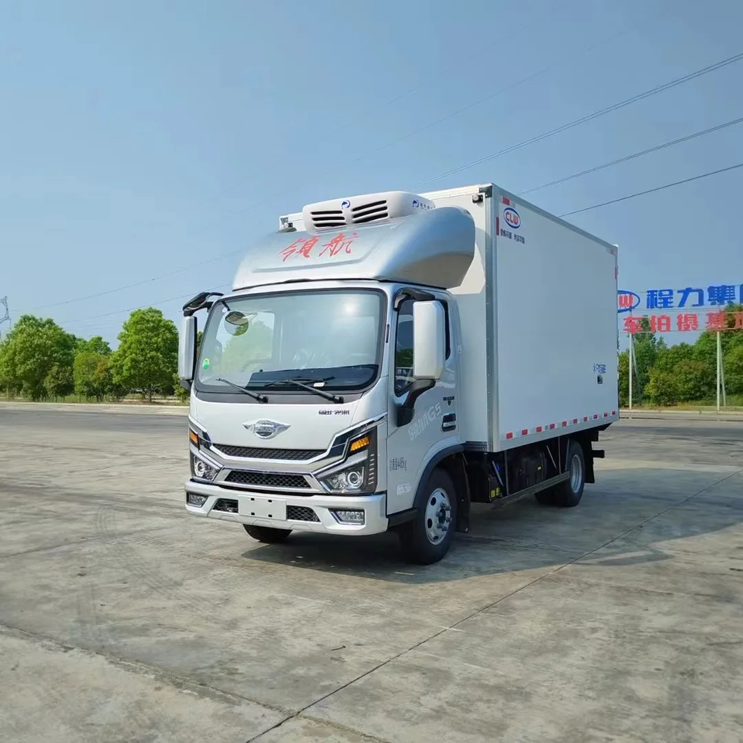 High Quality FOTON LINGHANG 5 Tons 4*2 LHD/RHD Refrigerator Truck