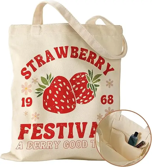 Hot Sale Promotional Personalized Blank Plain Cotton Canvas Bags Recycled Shopping Cotton Tote Bags With Custom Printed Logo