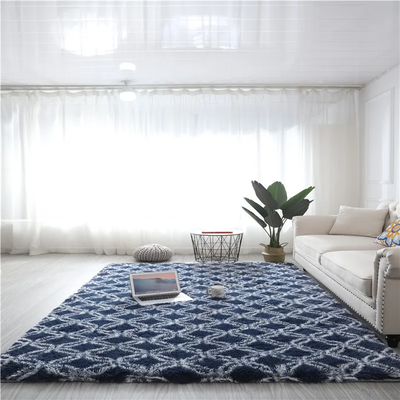 Soft Living room Modern Area Rugs tufted carpet living room large Shaggy rugs