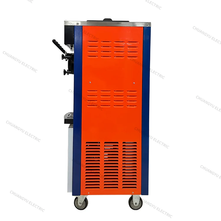 High Quality High Productivity Commercial Catering 3 Head Soft Ice Cream Machine 220V