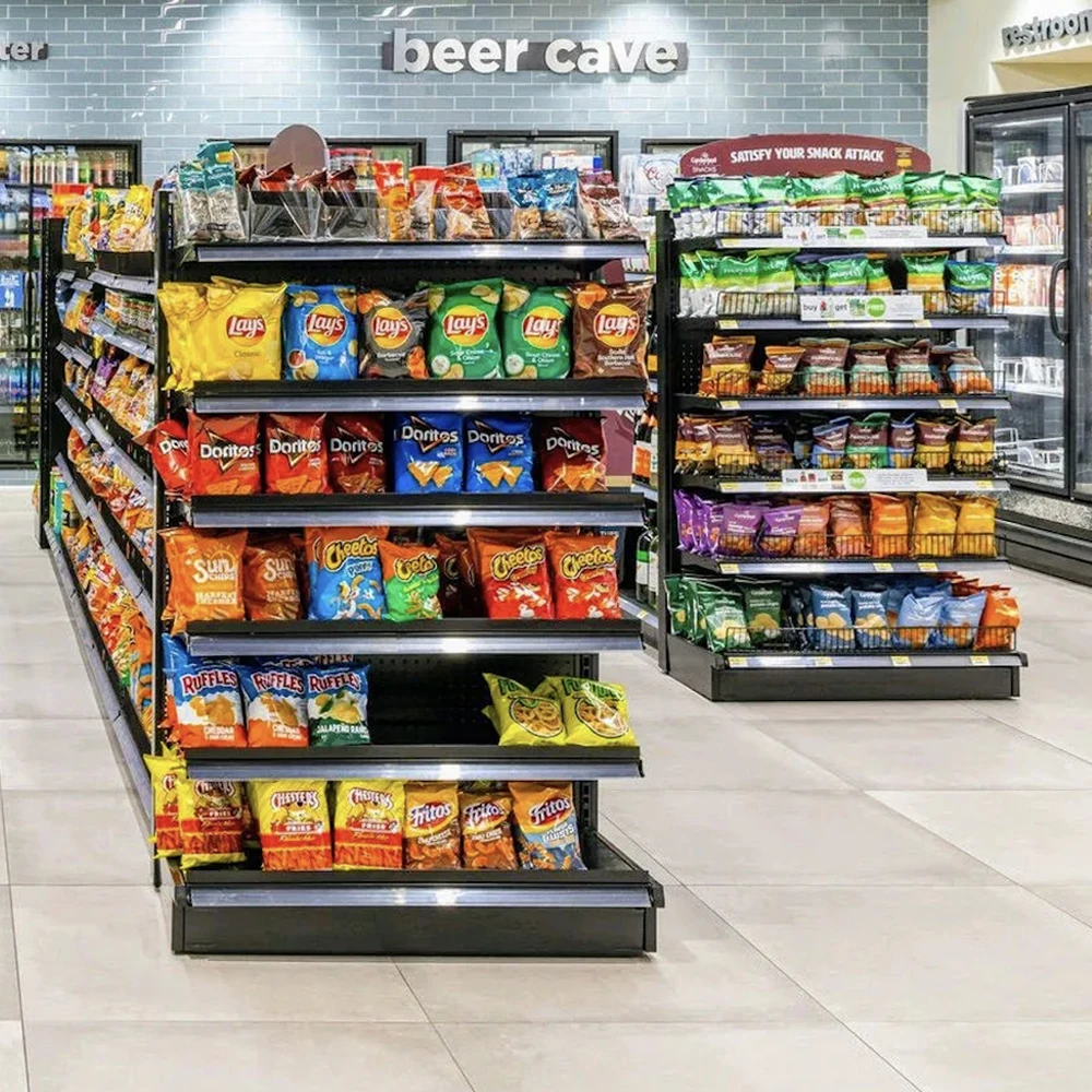 China Factory Customized Supermarket Gondola Shelving Manufacturer