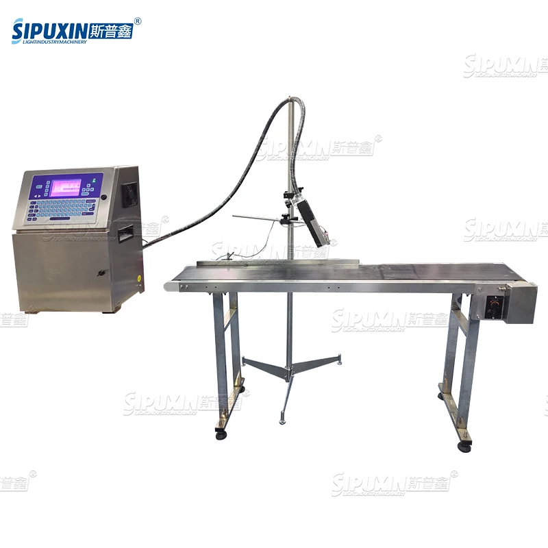 Factory Direct Sale Practical Inkjet Printer Portable Ink Printer Customize Provided 220v Small Character PVC Automatic Hour 100