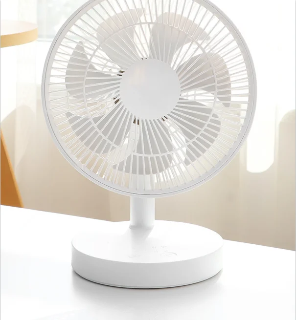 Household floor standing vertical shaking head silent floor fan