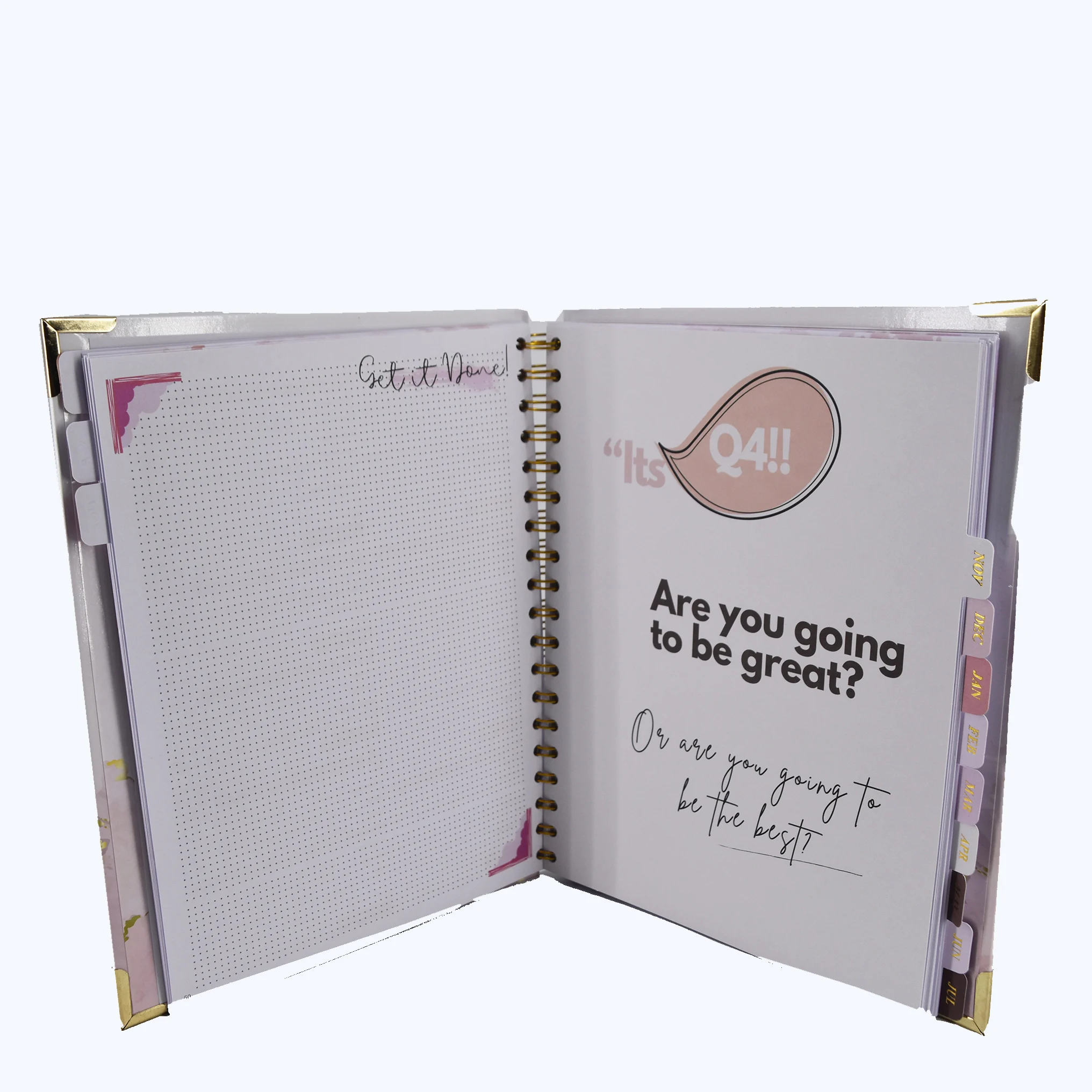 factory hardcover Notebook planner Printing