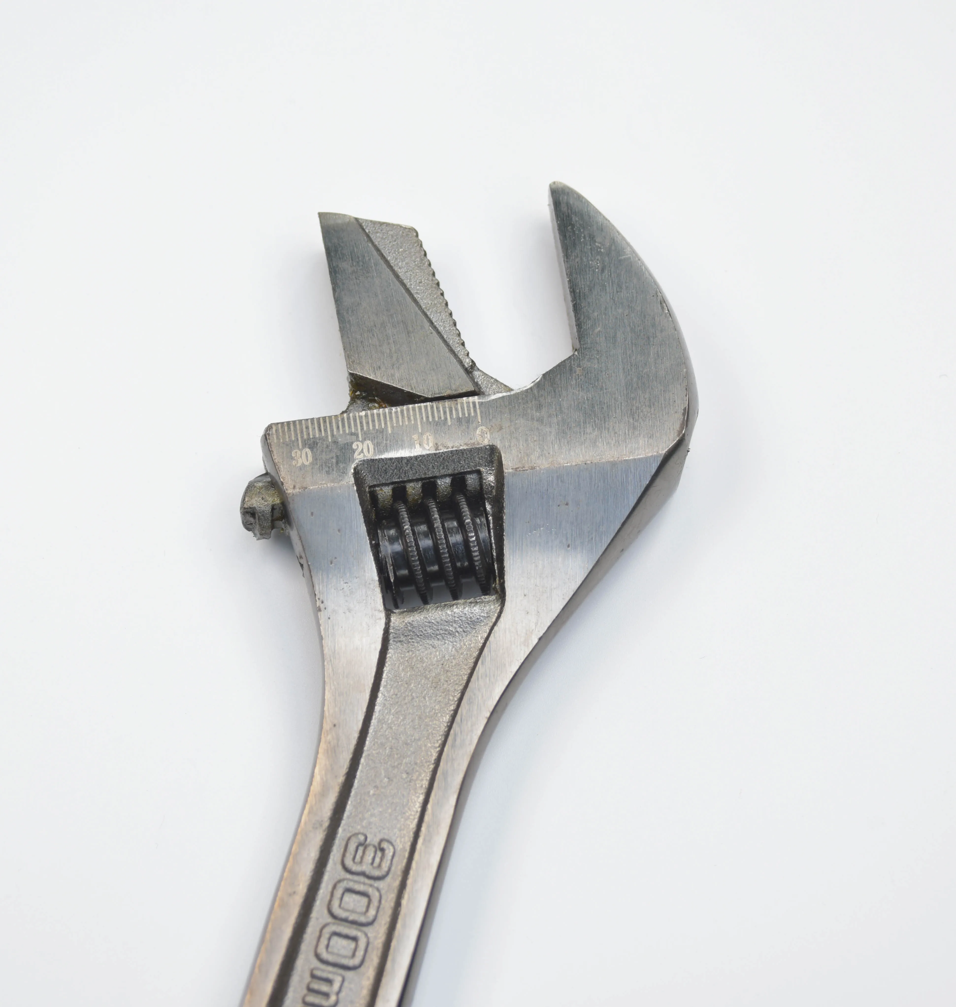 Factory price 300mm adjustable wrench Stainless Steel wrench sizes functions of pipe wrench