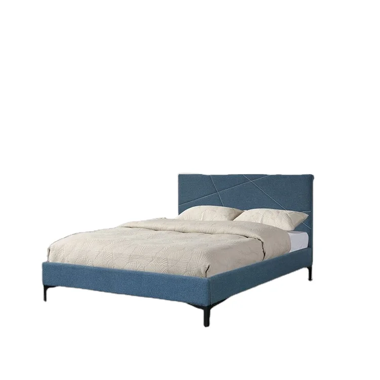 2020 hot new design hot sales Bedroom Furniture Old Age Modern Runner Print Sheet Design Bed Large New Design