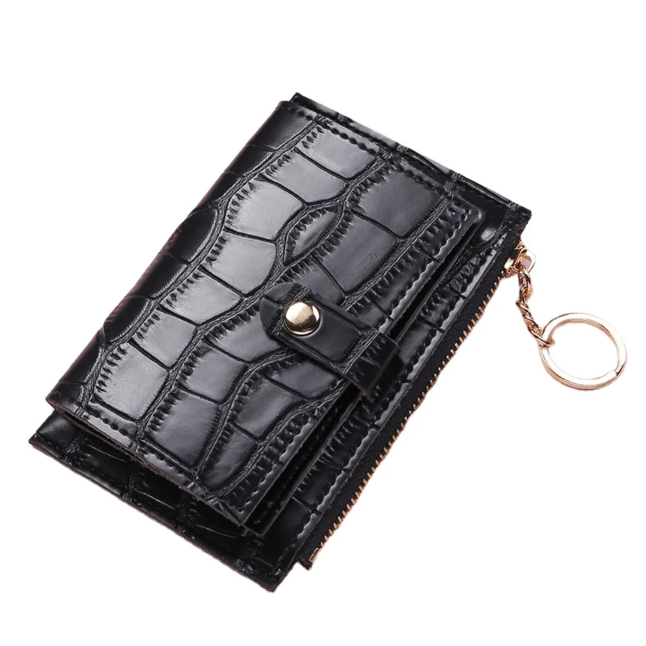 OEM/ ODM 2025 Новый Модный женский кошелек короткий держатель для карт маленький женский кошелек брелок Женский мини-клатч тонкий кошелек