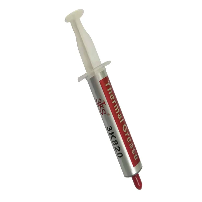 Wholesale Gray Thermal Grease Paste CPU Heatsink Compound Paste Syringe - 20g