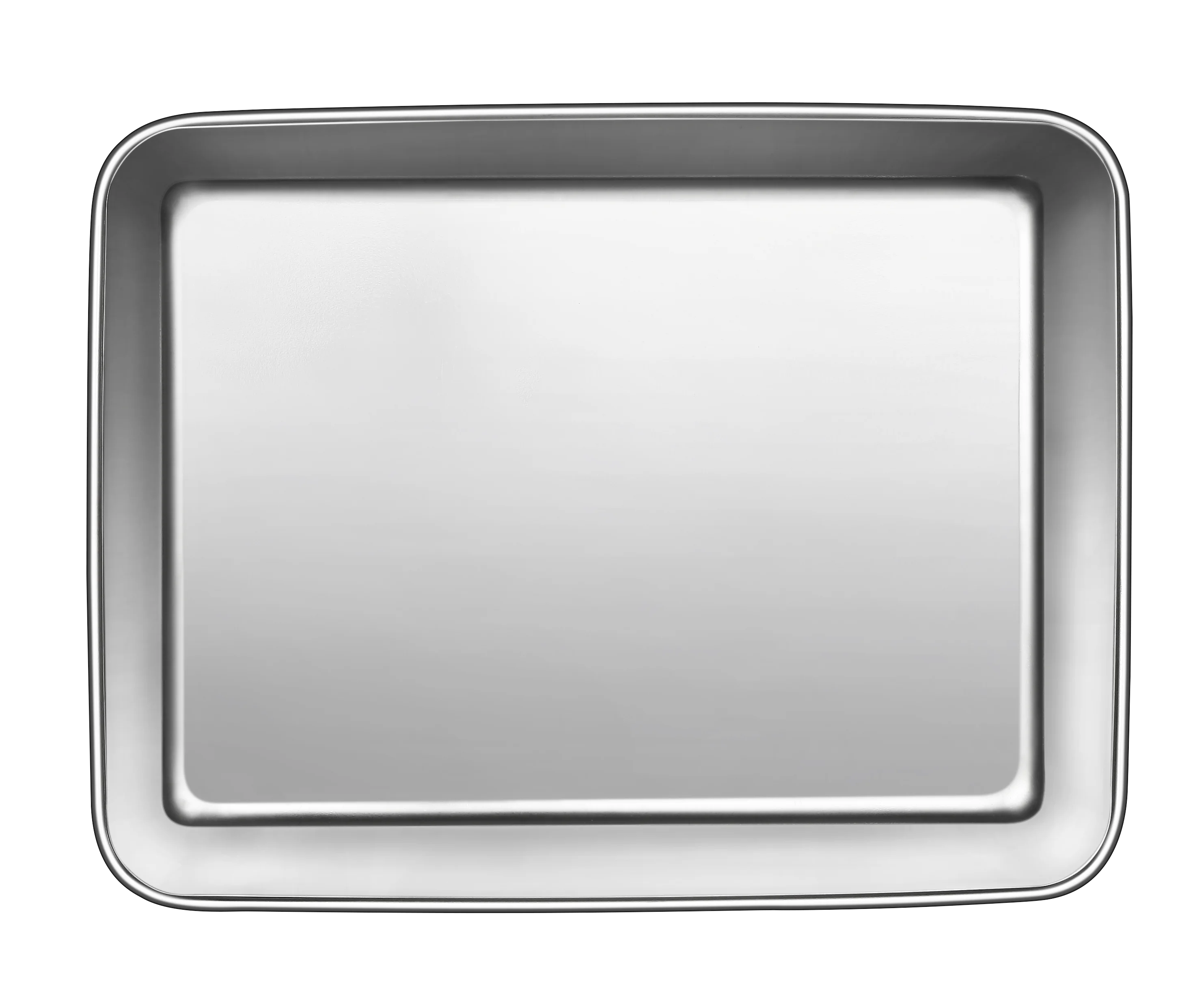 Wholesale Stainless Steel Food Container Towel Storage Tray Rectangular Deep Tray Face Towel Tray Set For Hotel