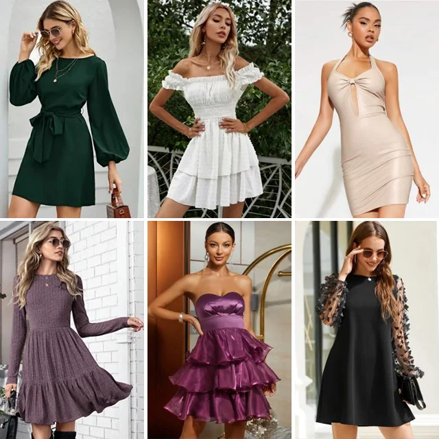 Surplus branded Stock Leftover Overruns Apparel Stock Lot Cheap Dress price branded stock ots clothes Dress