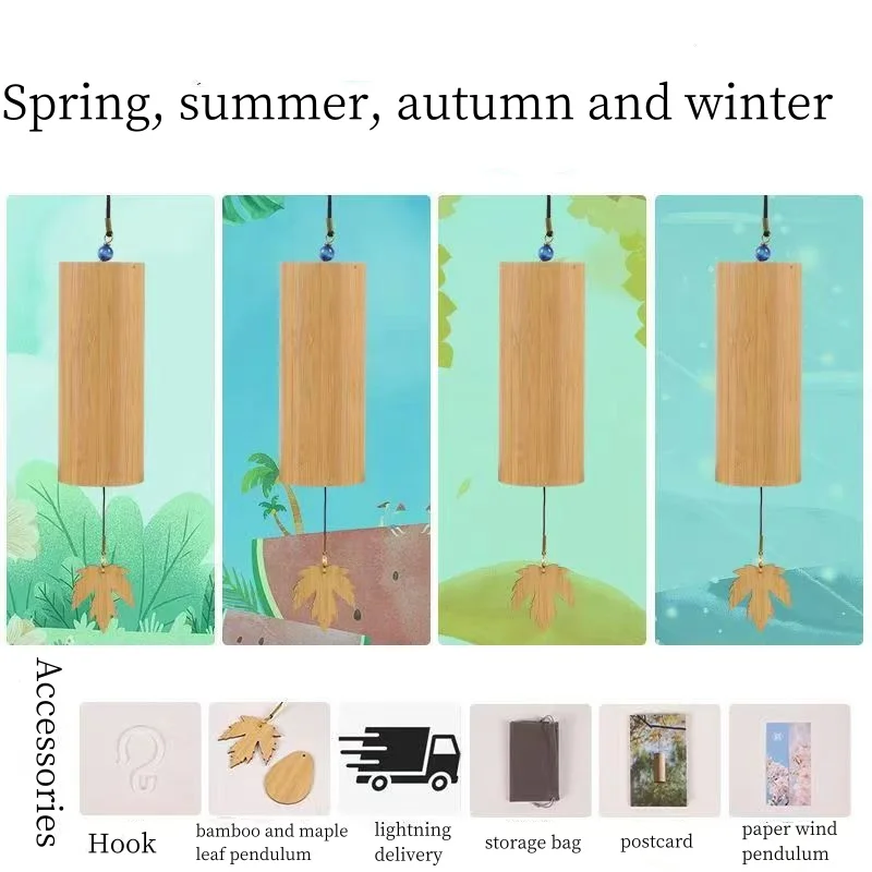 Wholesale Price Handmade Bamboo Wind Chimes Musical Instruments & Accessories Wind Bell