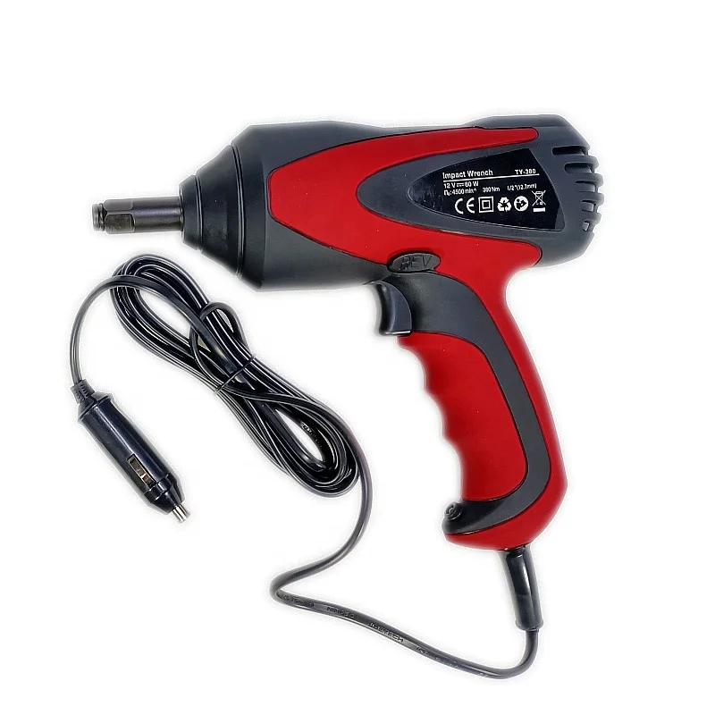 KQ-812001Auto impact wrench DC 12V driver tool torque sockets electric impact wrench