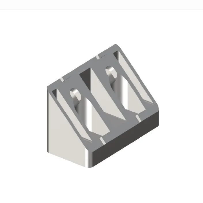 4080 aluminum made 45 degree angle Connector for aluminum profiles