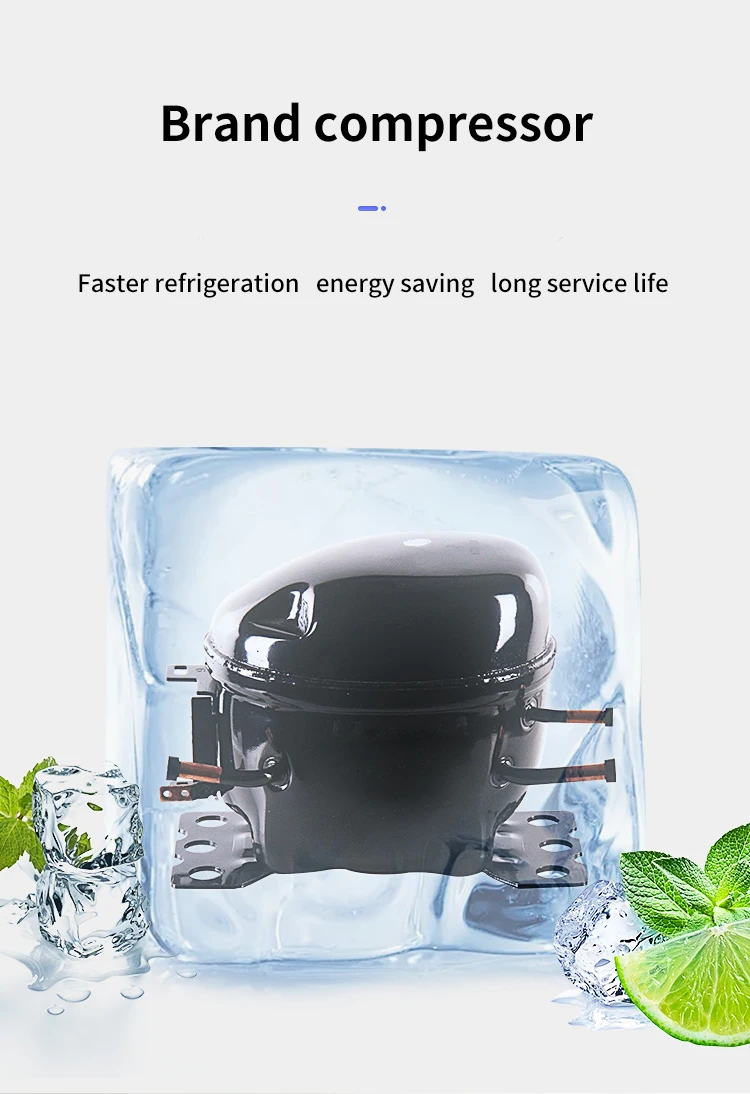 Commercial Beer Beverage Fridge Display Stainless Steel Single Door Cold Drink Vertical Fridge Refrigerator