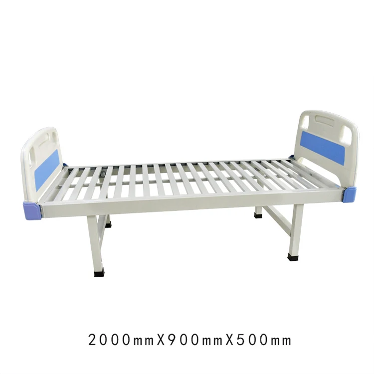 Factory wholesale ABS manual  nursing bed one-function medical bed elderly patient hospital bed