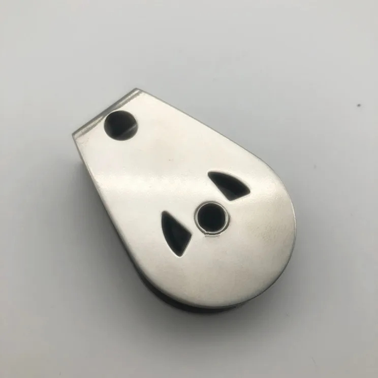 Аппаратное снаряжение AISI316 шкив из нержавеющей стали и нейлона с кабельным шкивом 40