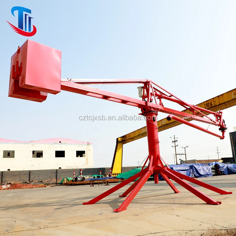 Electrical Remote Control Concrete placing boom  Spider Concrete Placing Boom for Construction