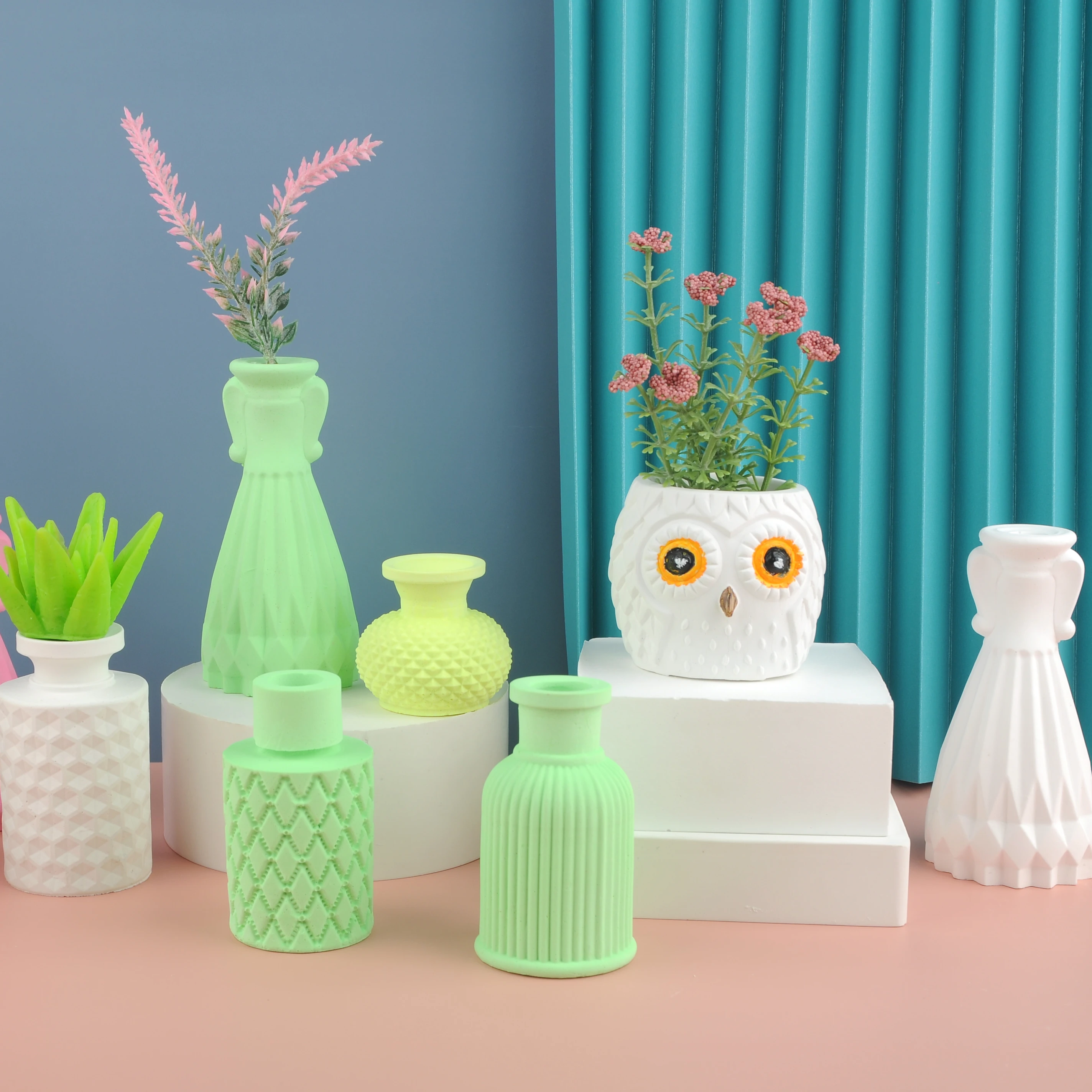 Newborn Gift casting kit baby Diy Soft Pottery Clay Craft Casting kit powder