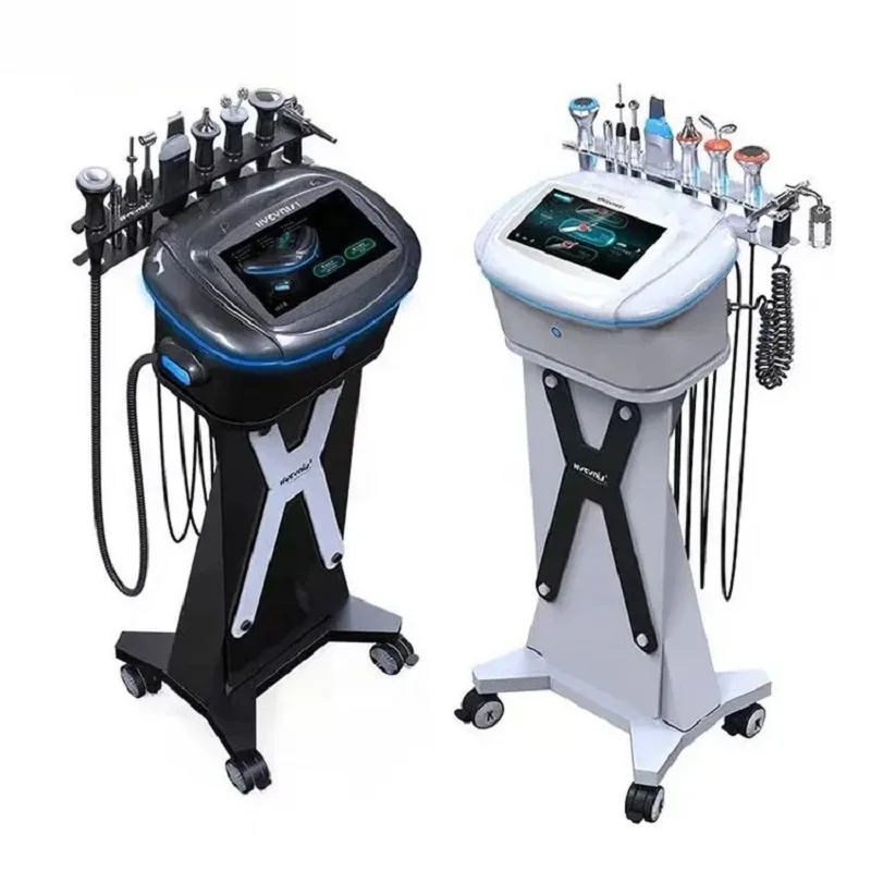 9 In 1 Microdermabrasion Water Mesotherapy Oxygen Jet Comprehensive Skin Management Device Skin Rejuvenation Equipment