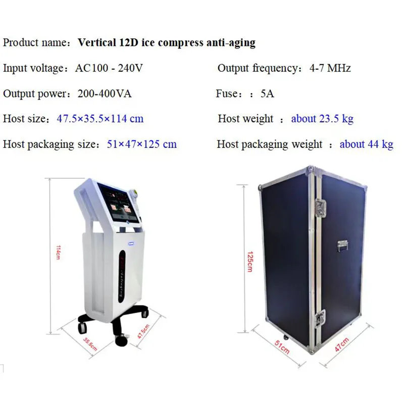 spare part hifu machine hifu(high intensity focused ultrasound) skin tight 12D