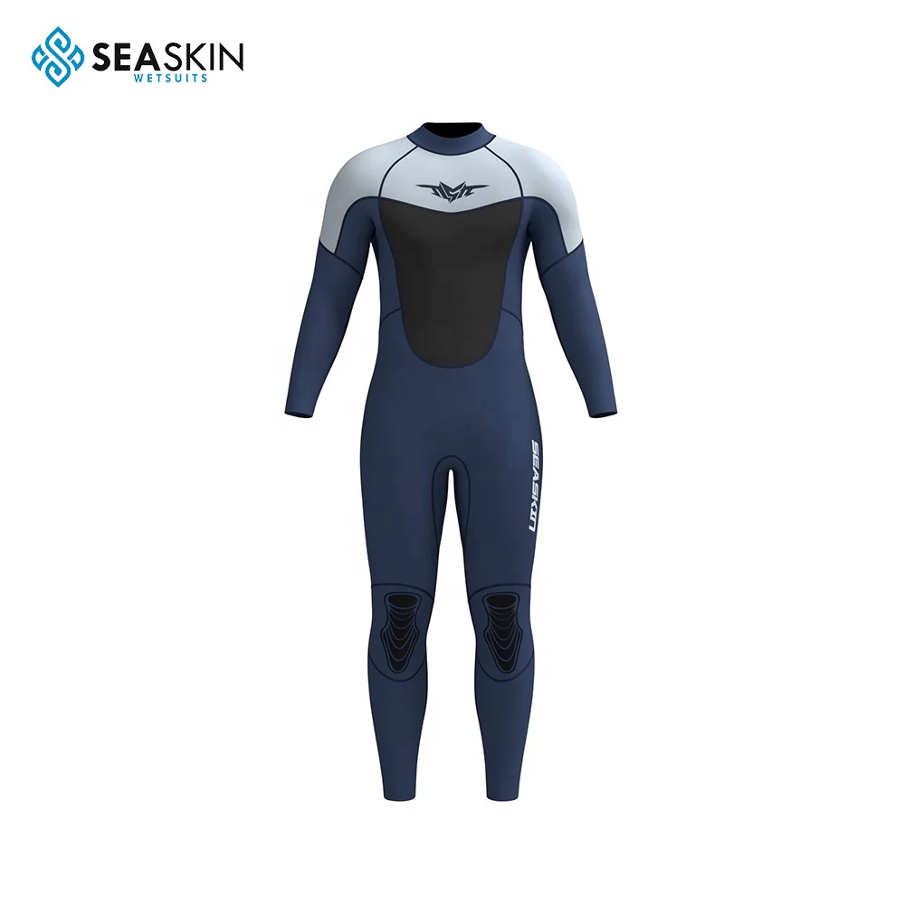 Seaskin 3mm Neoprene New Fashion FullSuit Long Sleeve Diving Wet Suit