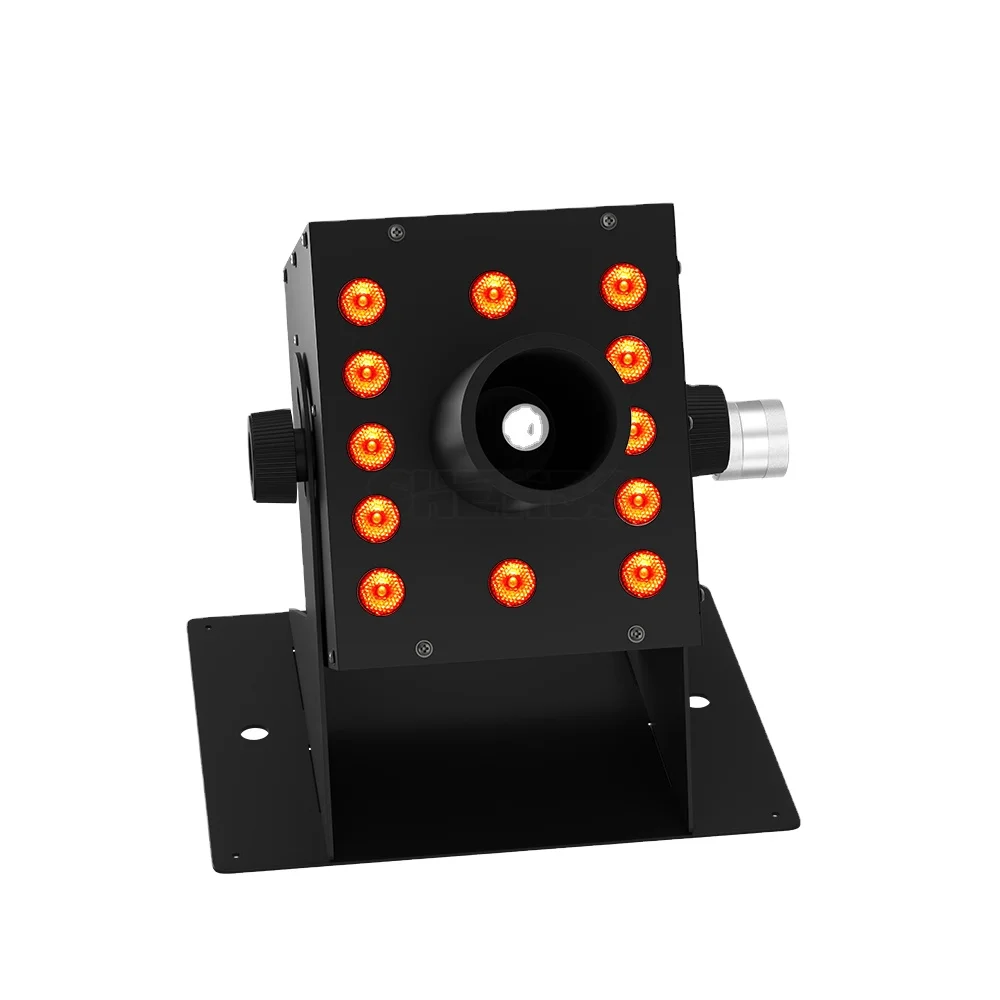LED 12x3W RGB CO2 Jet Machine Vaporize quickly For Stage performances wedding outdoor performance