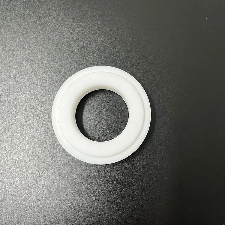 Custom Angle Sanitary Air Operated Diaphragm Valve Series Seals Parts PTFE Ball Valve Seat