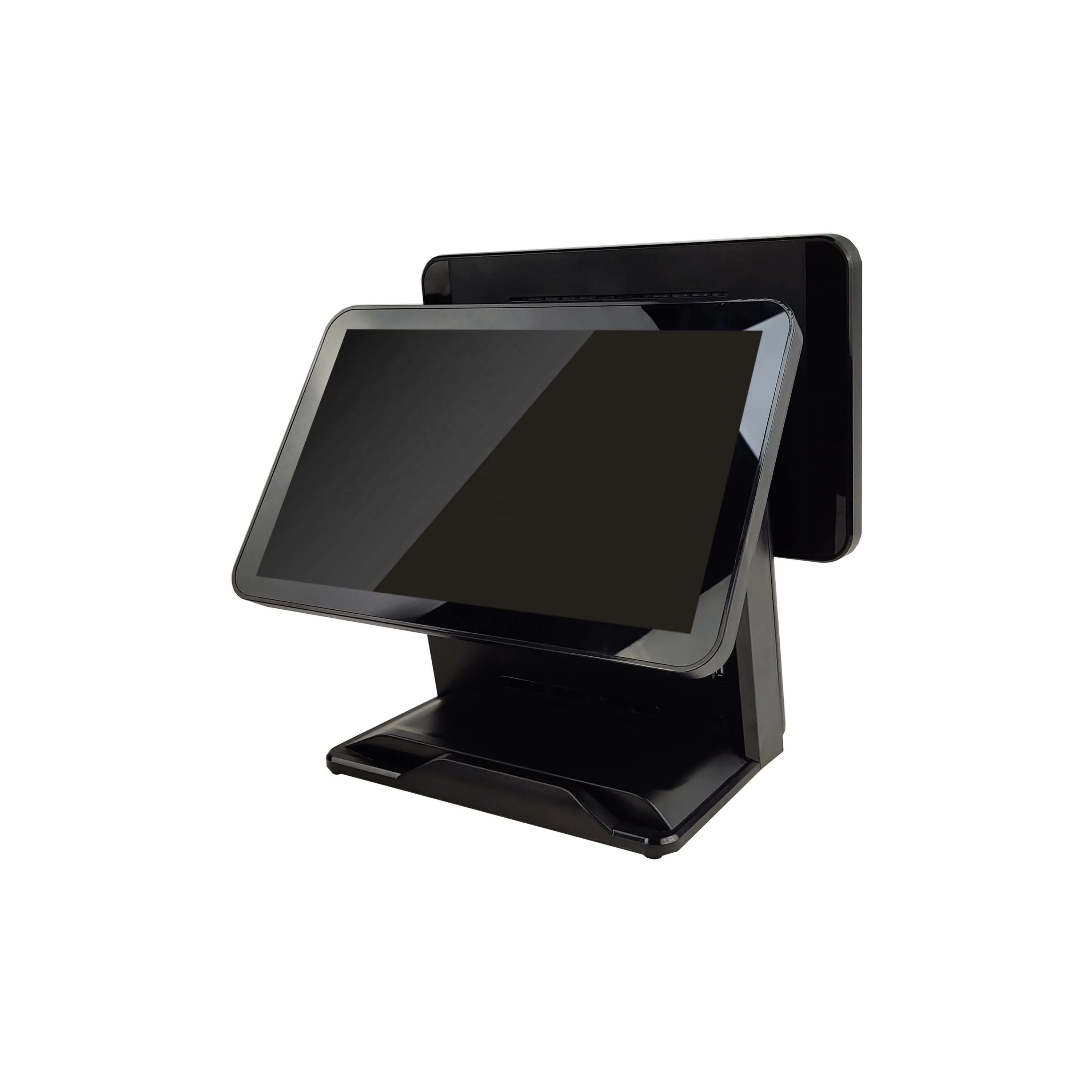 Yingdi POS system windows pos terminal with 58mm/ 80mm thermal receipt printer dual screen