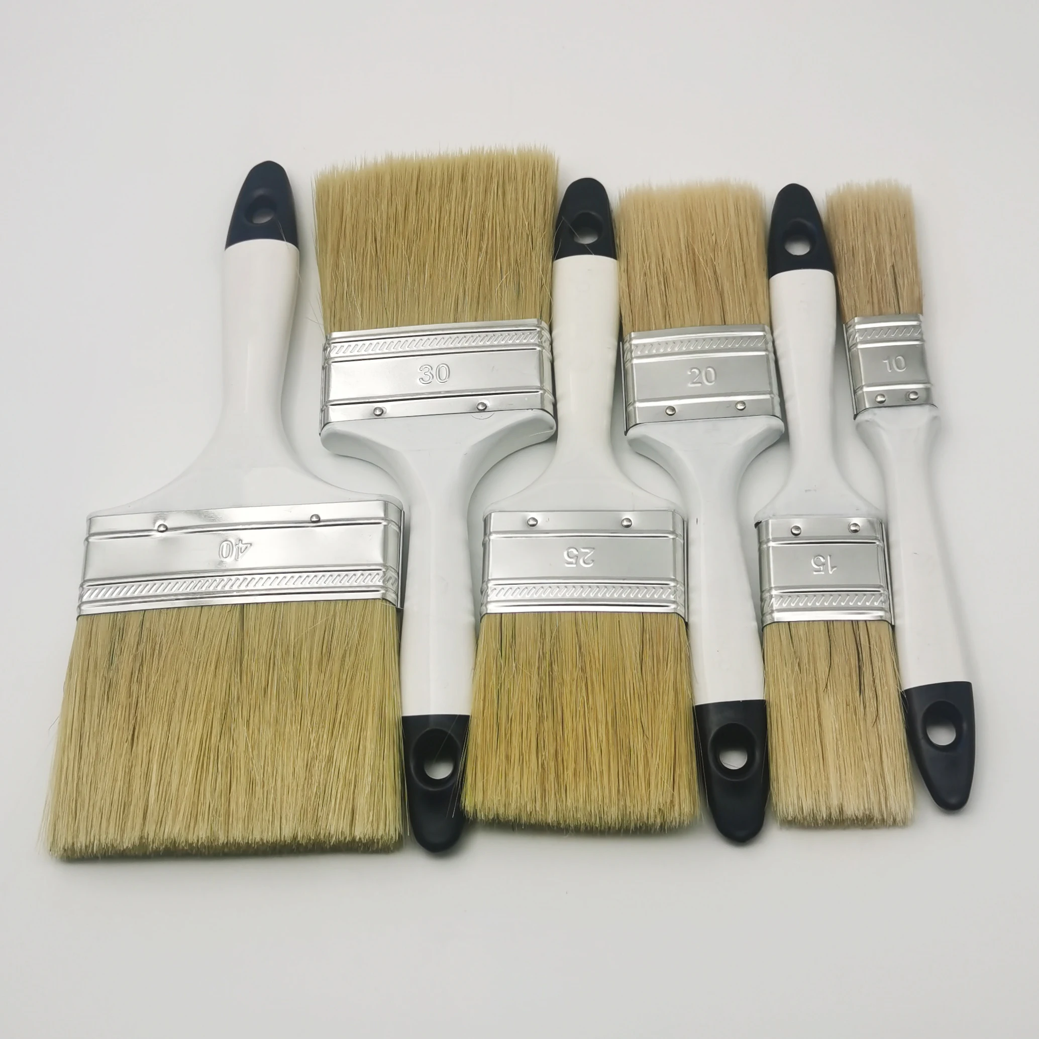 High quality mixed bristle plastic handle paint brush