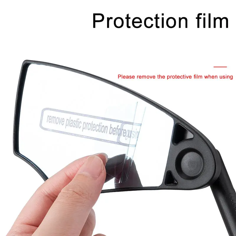 360 Degree Rotating Adjustable Bike Rearview Mirror Adjustable Telescopic Reflective Riding Mirror