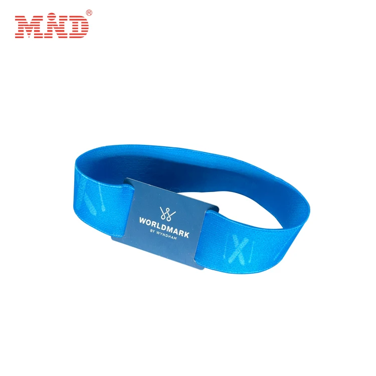 Waterproof Smart Bracelets Wristband RFID Bracelet NFC Tag Smart Chip Rfid Woven Fabric Wristband For Events