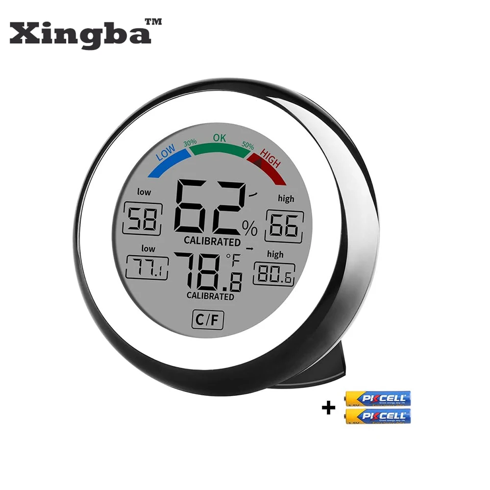 XINGBA Измеритель температуры и влажности регистратор данных контроллер цифровой термо-гигрометр
